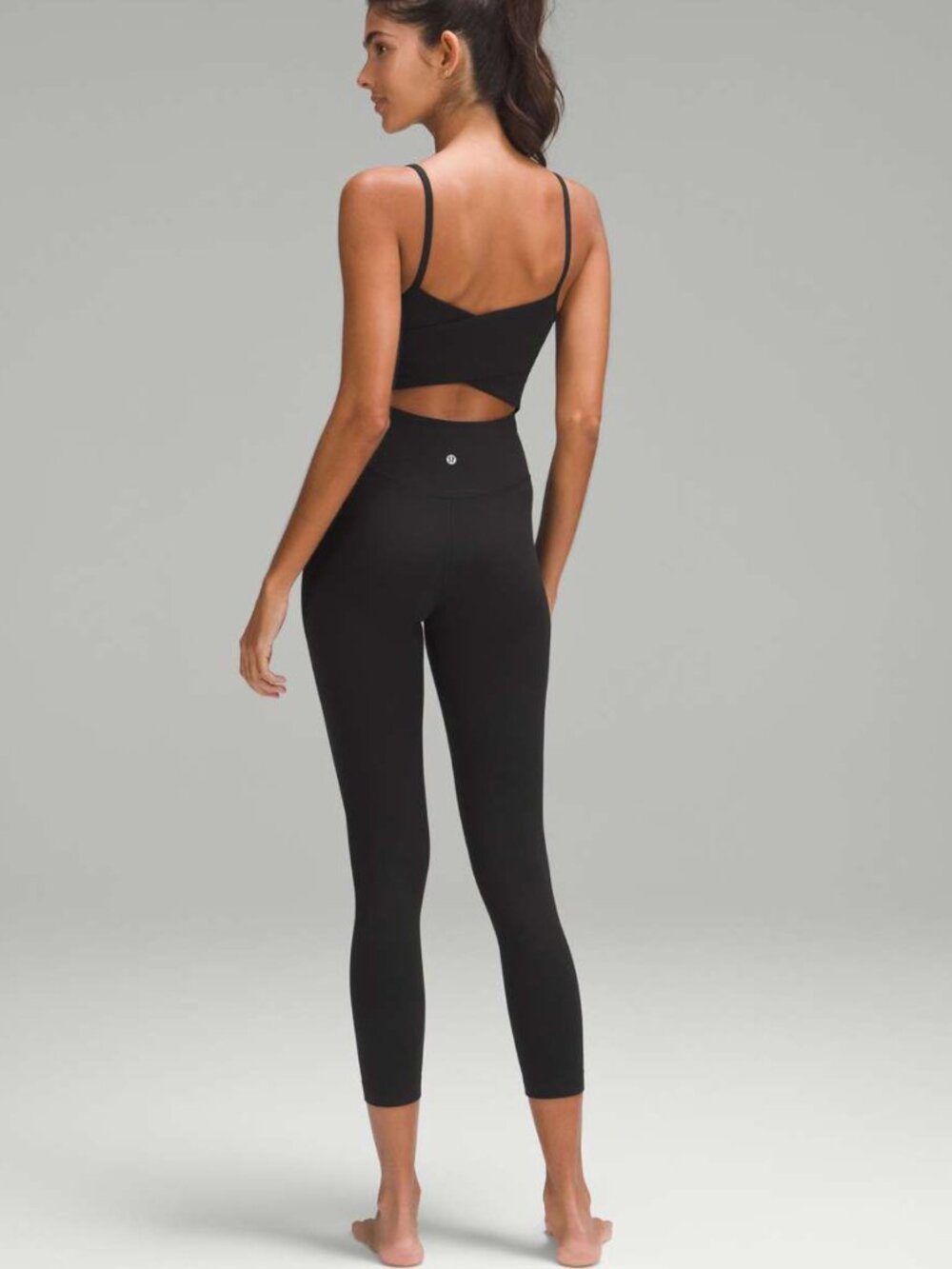 Cross-Back Nulu Yoga Bodysuit - Picture 2 of 3